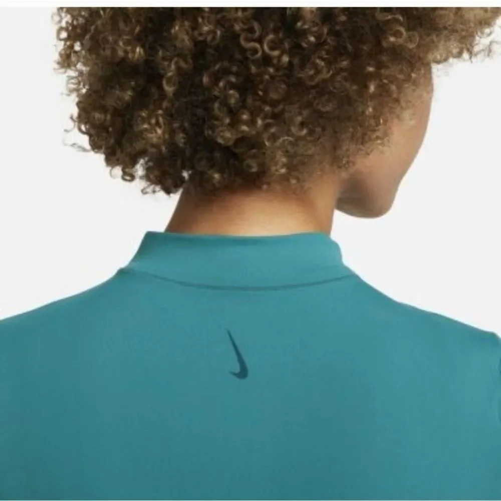 Nike Yoga Luxe Dri Fit Full Zip Women’s Teal Jacket Size 1X